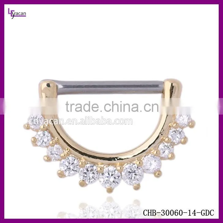 Adhesive Body Jewelry Beautiful Nipple Ring