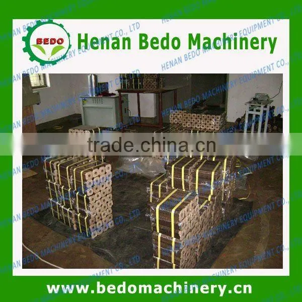PE film heat shrink packing machine for charcoal rods
