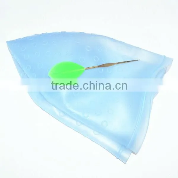 Highlighting cap Hair dyeing cap Silica gel Highlighting cap