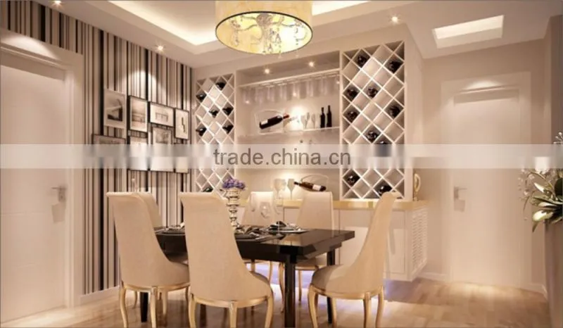 European Modern Wooden Wine Cabinet