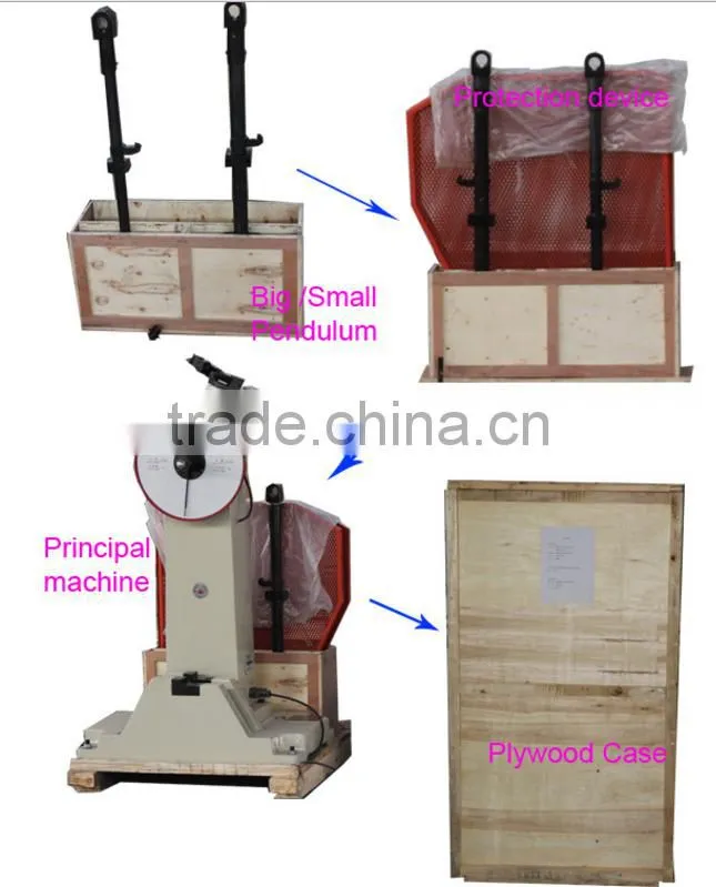 JBW-300B Motorized Pendulum Impact Tester for high volume test labs