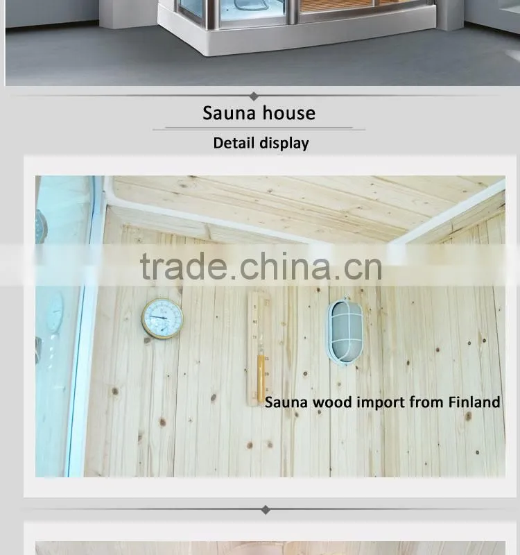 Fico 2016 new!FC-SN02,far-infrared sauna steam house