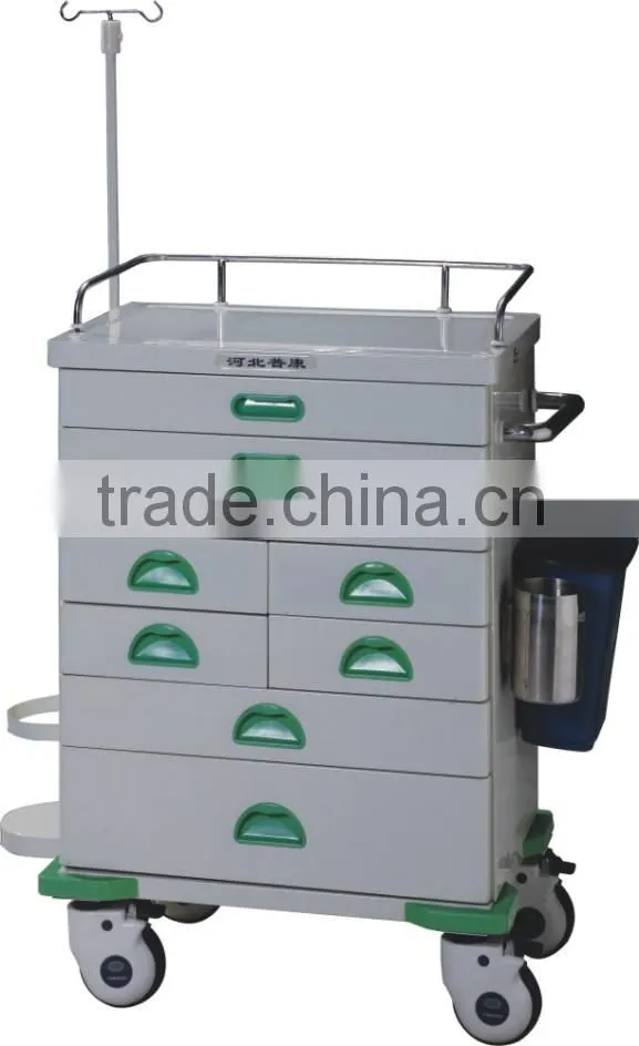 Luxury trolley for anesthesia