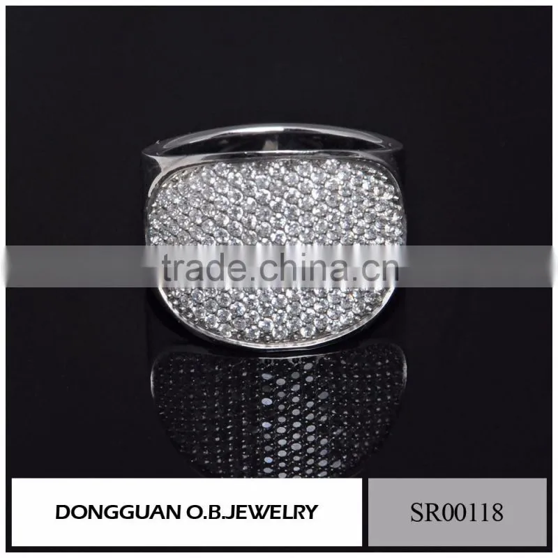 Latest Engagement Ring Wedding Ring Designs Zircon Diamond Women Jewelry Gemstone Ring Design