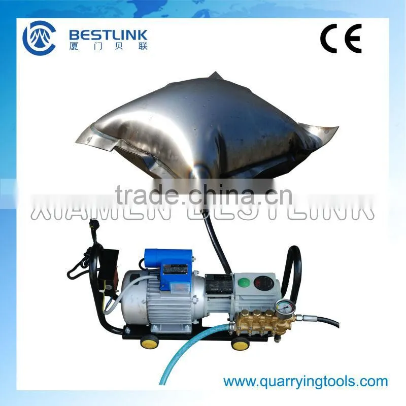 China Manufacture Granite Block Pushing Hydro Bag