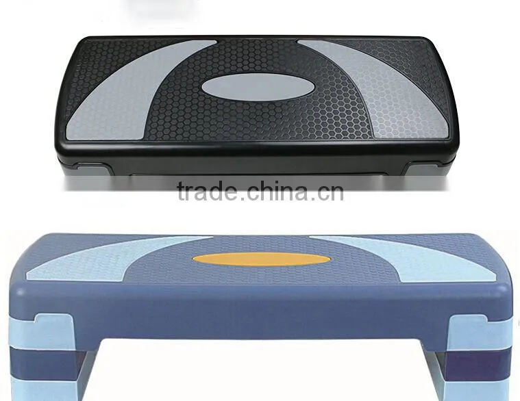 Adjustable aerobic yoga step board