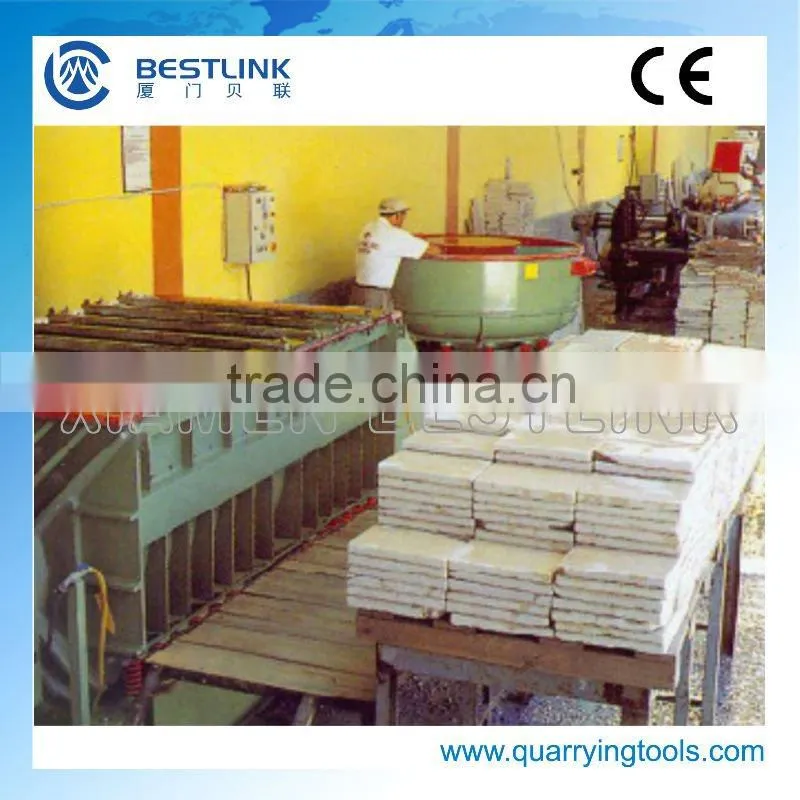 Vibratory Finishing Mosaic polishing machine for marble granite and limestone