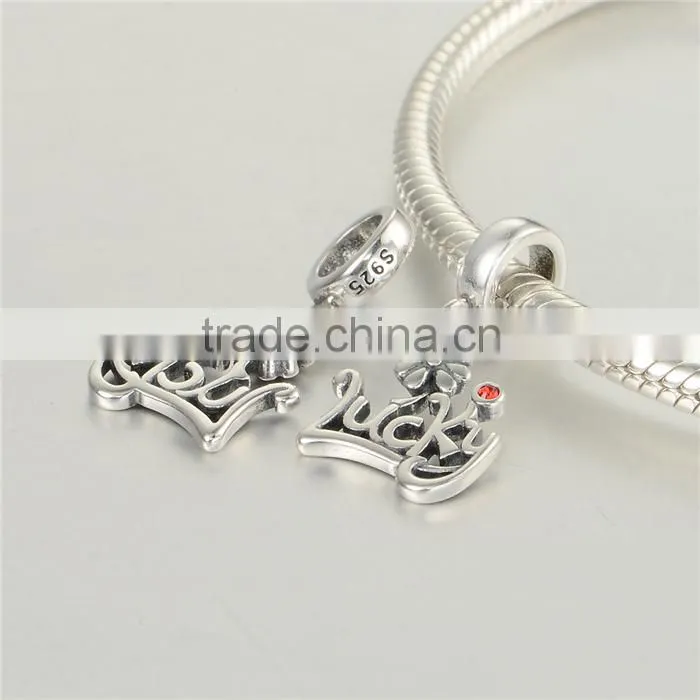 925 Sterling Silver lucky charms jewelry