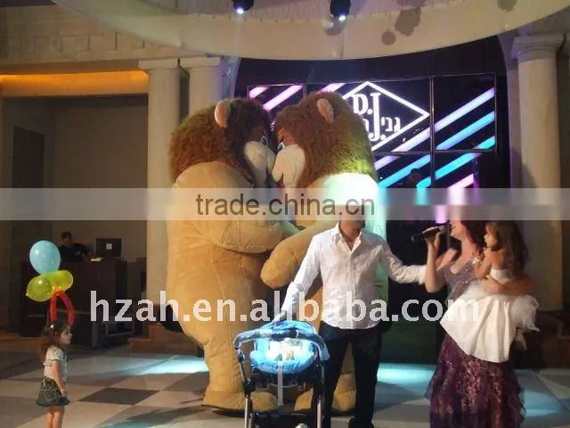 inflatable model lion for advertising