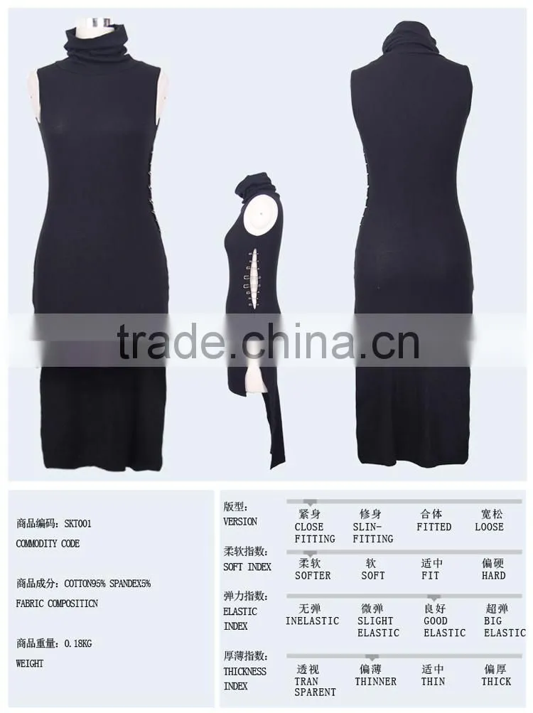 Devil fashion 2015 latest punk dresses cotton pin SKT001