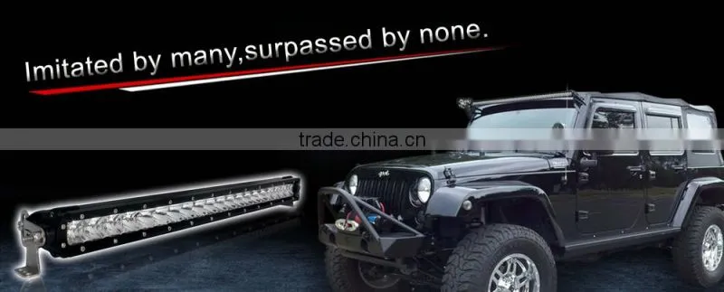 20 inch Slim Dimmable LED light bar with lower middle and high brightness