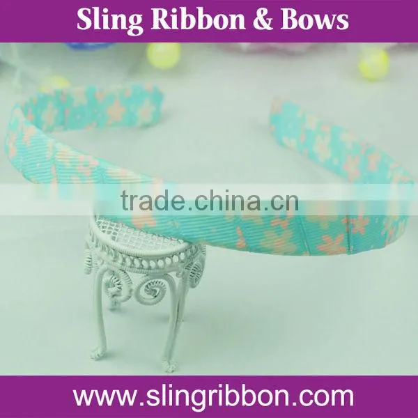 Ribbon Flowers Printed Ribbon Grosgrain Ribbon