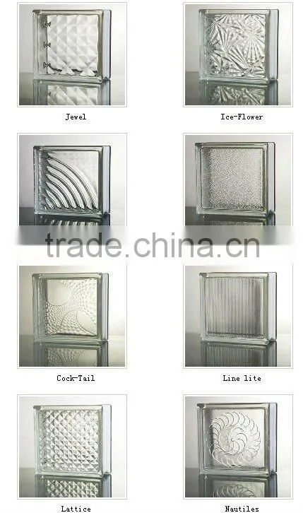 Diamond Clear Glass Block