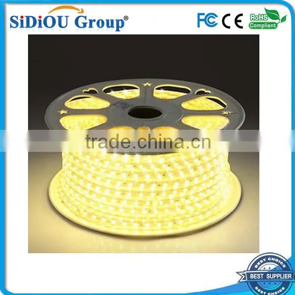 waterproof 100m/roll led strip light 220-240v 5050