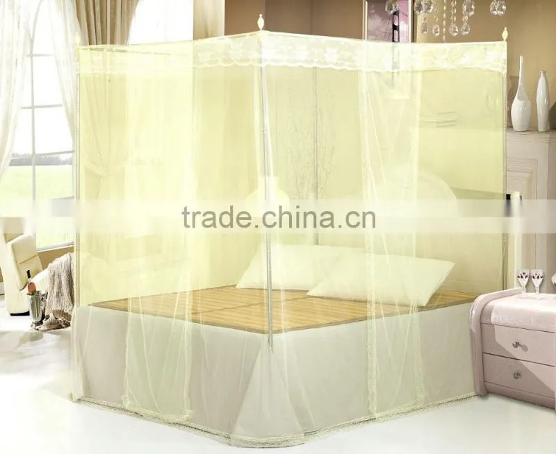china manufacturer colorful polyester king size bed mosquito net