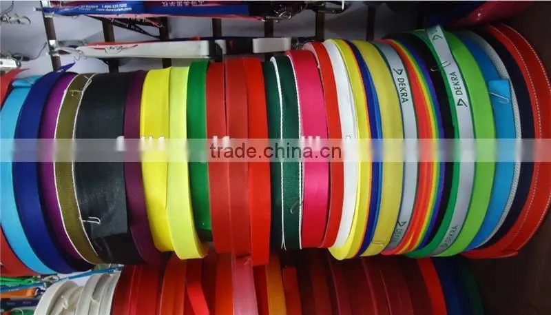 polyester webbing lanyard material