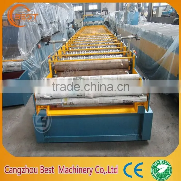 Prefab Houses Metal Tile Making Roll Forming Machinery