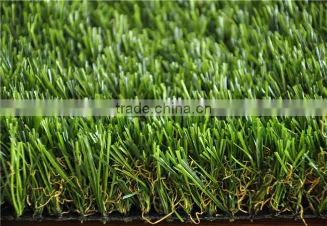 Garden landscaping 40mm height natural grass for garden with SGS test