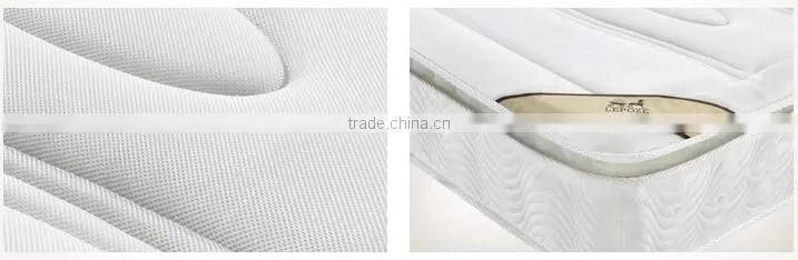 competitive rhombus full size pocketed coil spring mattress DS-E10