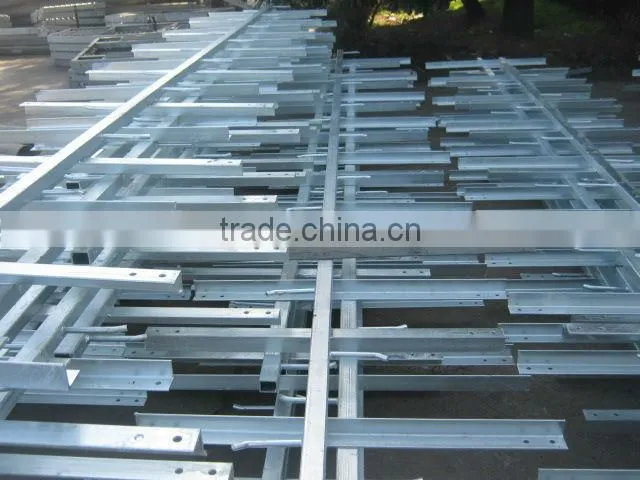 Galvanized lattice steel towers