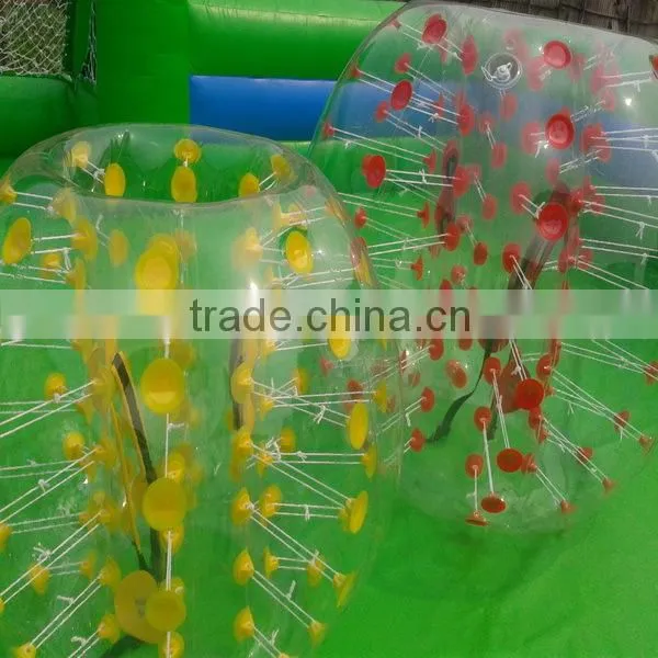 Hola bumper ball/inflatable ball suit/bubble football