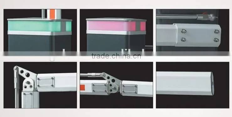 barrier gate with LED light arm