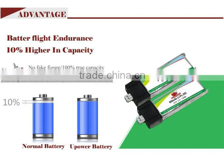 500mah lithium polymer battery for x5c-1