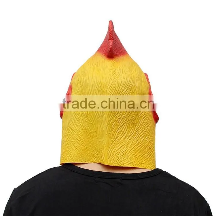 China Wholesale Halloween costumes animal cock head mask
