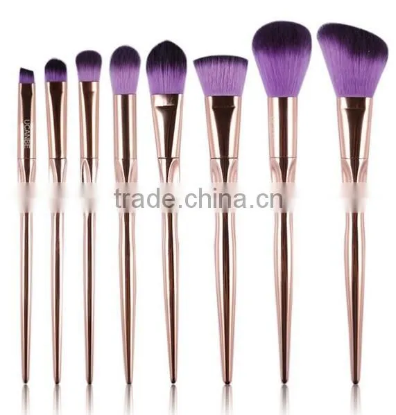 8PCS Fashionable Cosmetic Make up Tool Private Label Makeup Brushes