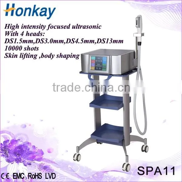 Portable ultrasound machine/ high intensity focused ultrasound machine