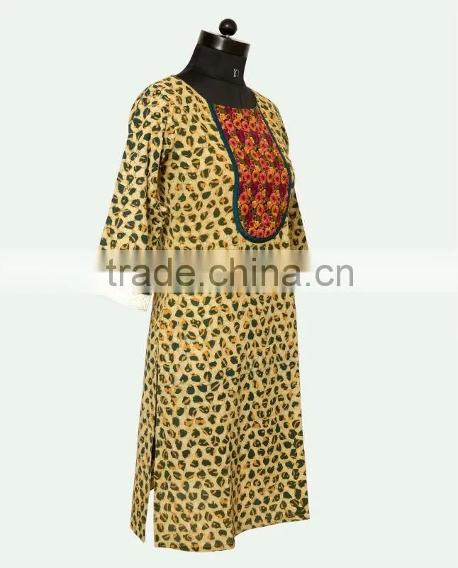 front neck designs for kurtis