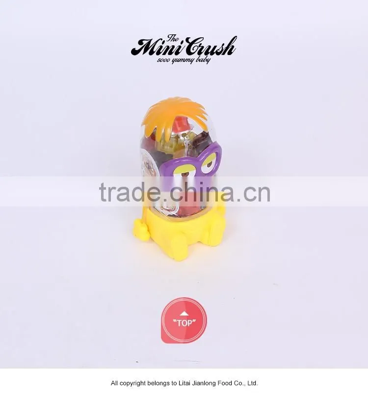 Mini crush brand factory online shopping Assorted Fruit Shaped jelly candy