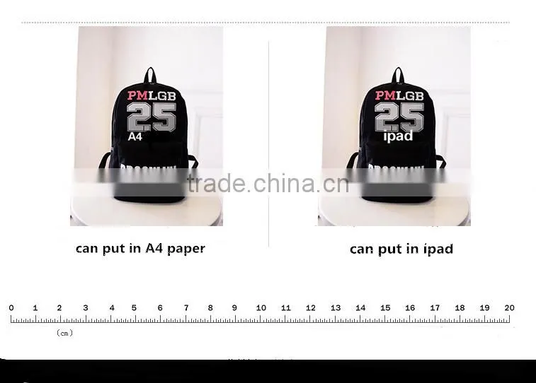 China made fashion School backpack Sports backpack Children's school bag