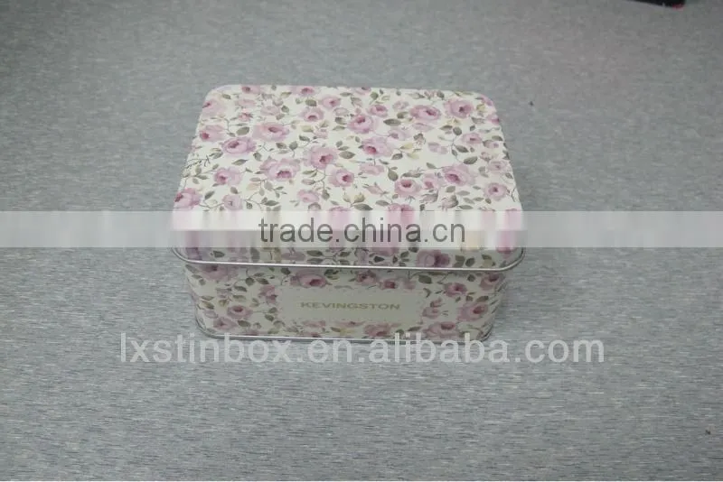 rectangular shape print and nice usb tin box