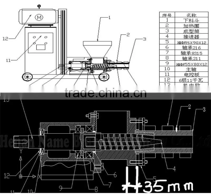 10% off wood sawdust biomass charcoal briquette extruding machine