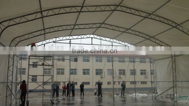 Farm outdoor industrial large warehouse storage shelter
