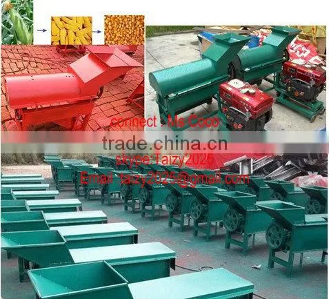 good quality corn thresher and peeler machine