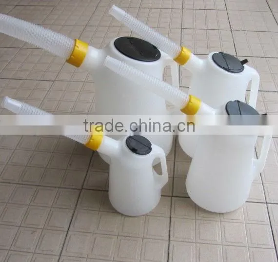 Singflo 1 2 3 5L plastic colored oil measuring jugs