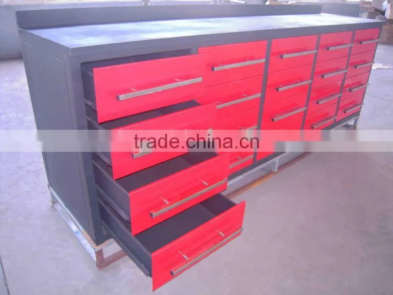 Work Bench with stainless steel handle