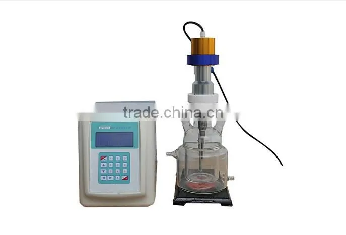 Chinese supplier Chemical Ultrasonic Sonochemistry processing ultrasonic homogenization probe sonicator