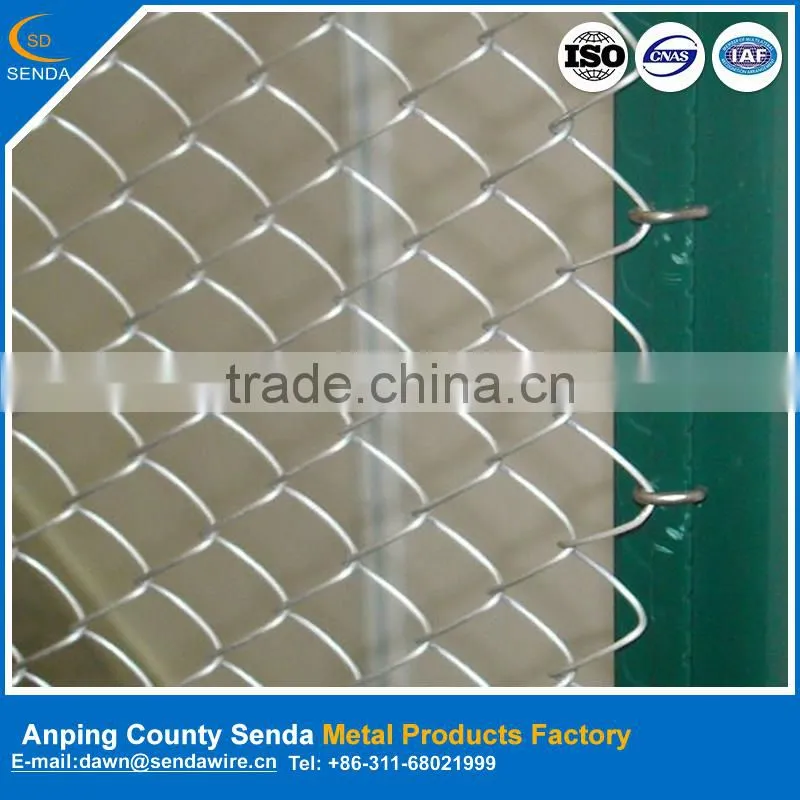 5 foot chain link fence/decorative chain link fence