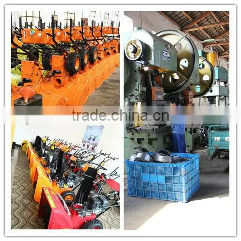 6.5HP gasoline electric snow cleaning machine