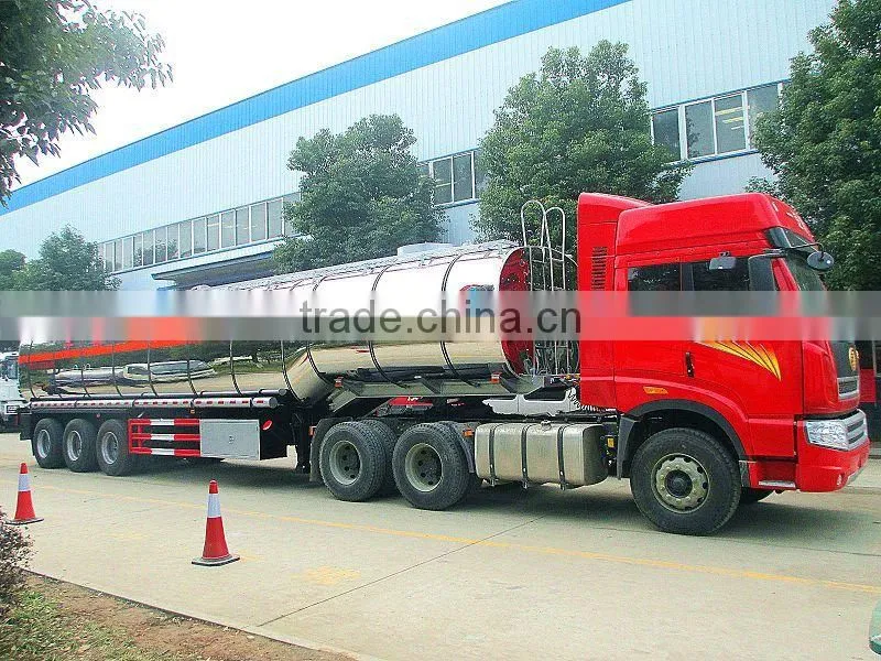 3 alxes 40000 liters transportation tankers for sale
