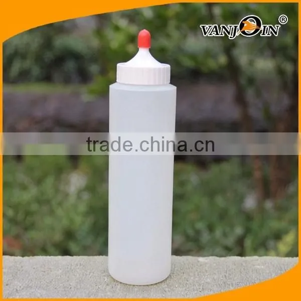 Empty 16oz Plastic Squeeze Dropper Bottles