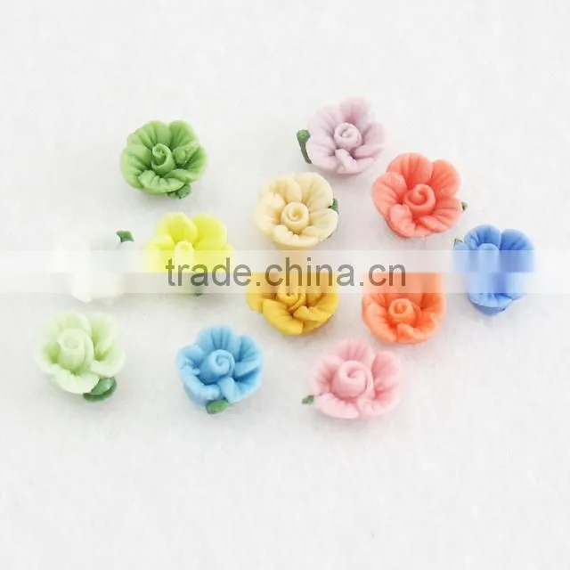 3d acrylic color powder nail art decoration