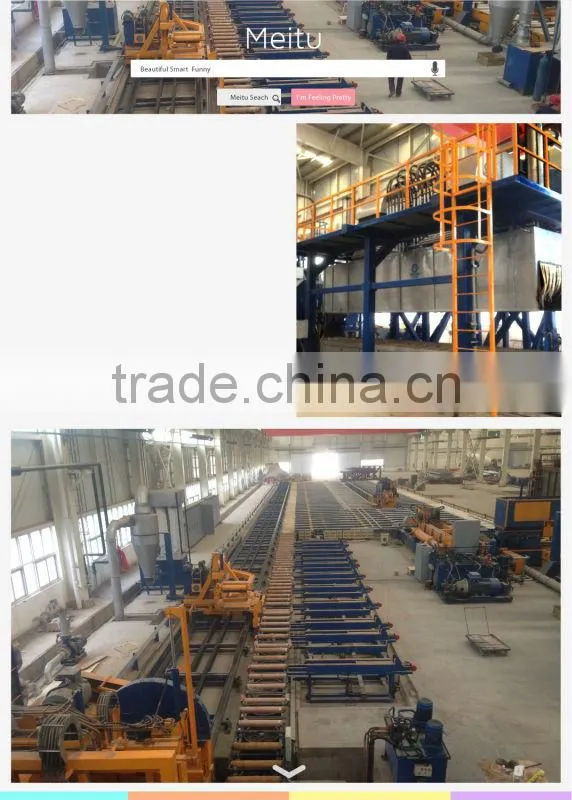 Aluminium profile stretcher machine