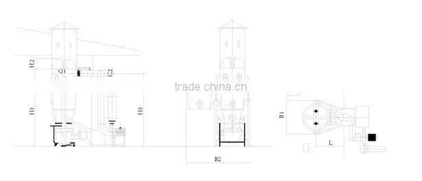 FL fluid bed granulating equipment