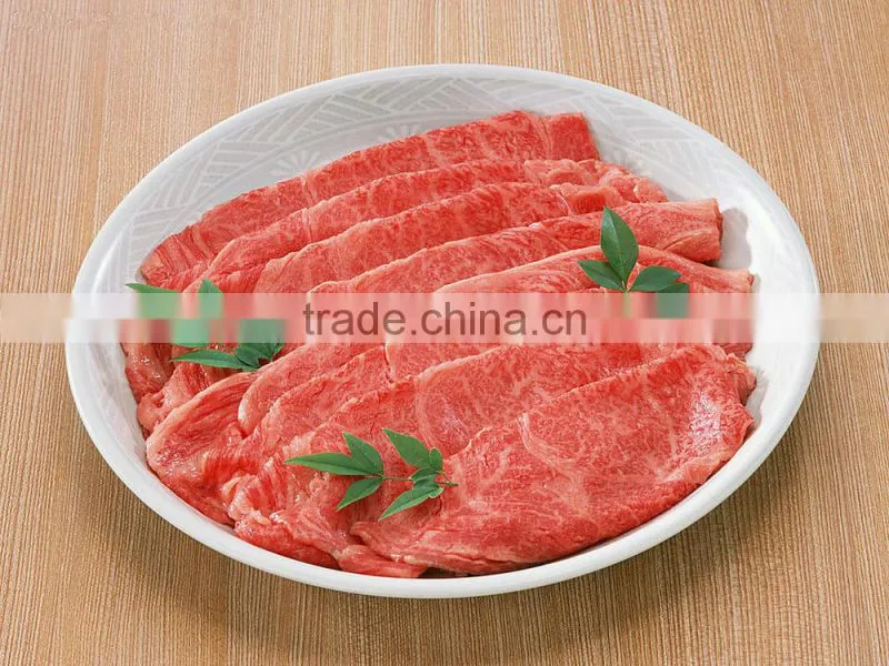 Commercial automatic frozen manual meat slicer machine