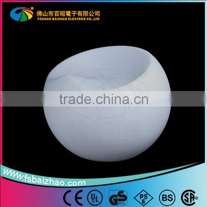 Manufactory Rotational molding PE plastic apple shape chair shell