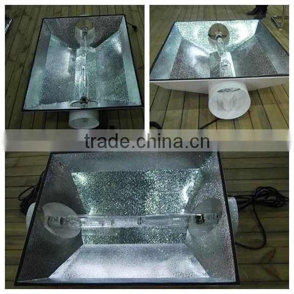 2016 garden flower grow light air cooled reflector/practical Dual Bulbs